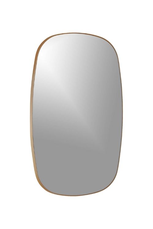 Infinity Brass Oblong Wall Mirror