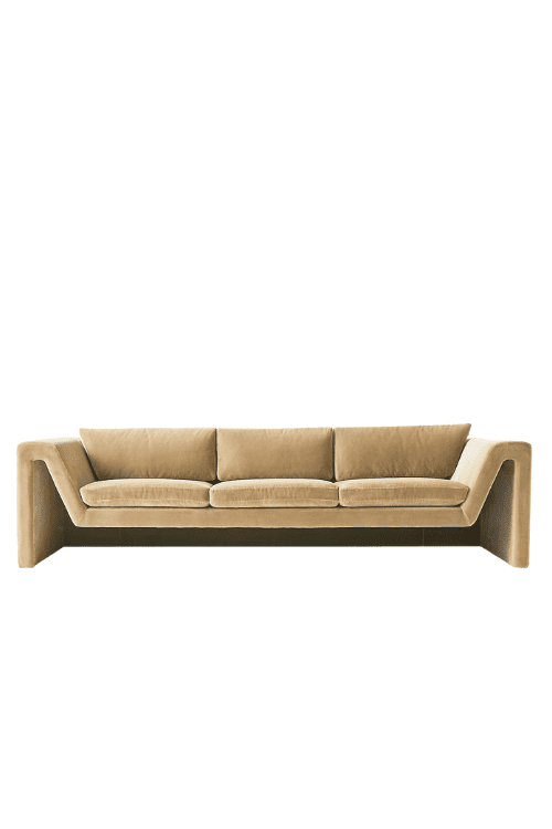 Perimeter Camel Sofa
