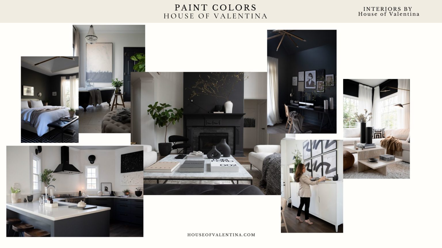 Every paint color in the House of Valentina