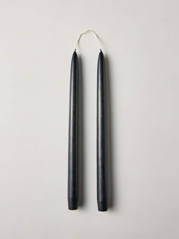 Black Taper Candles