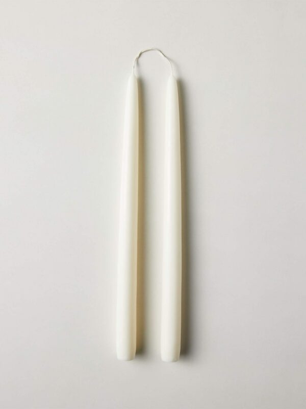 White Taper Candles