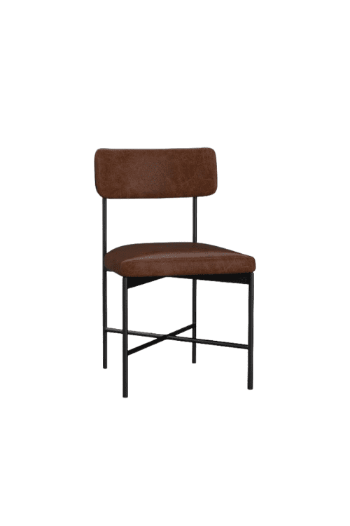 maison leather dining chair