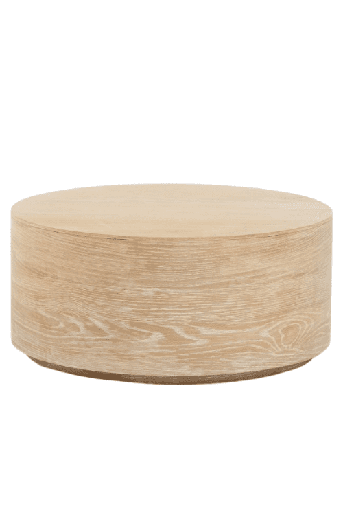 Round Drum Coffee Table