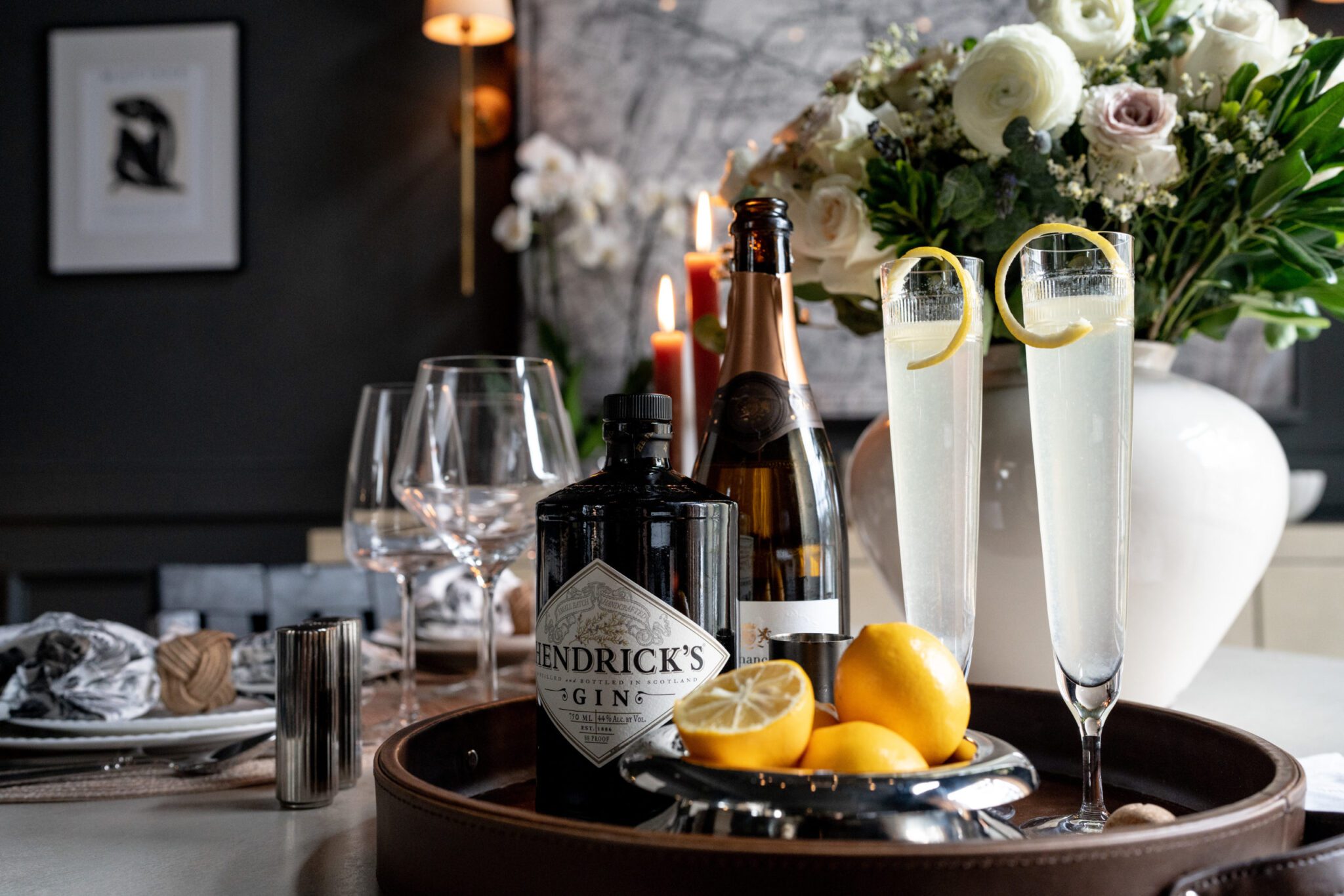 The Perfect Romantic Cocktail : the French 75