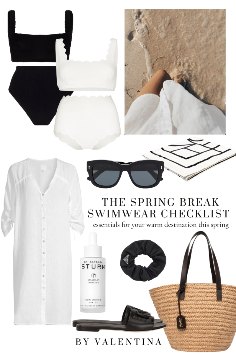 My Spring Break Swimwear Checklist