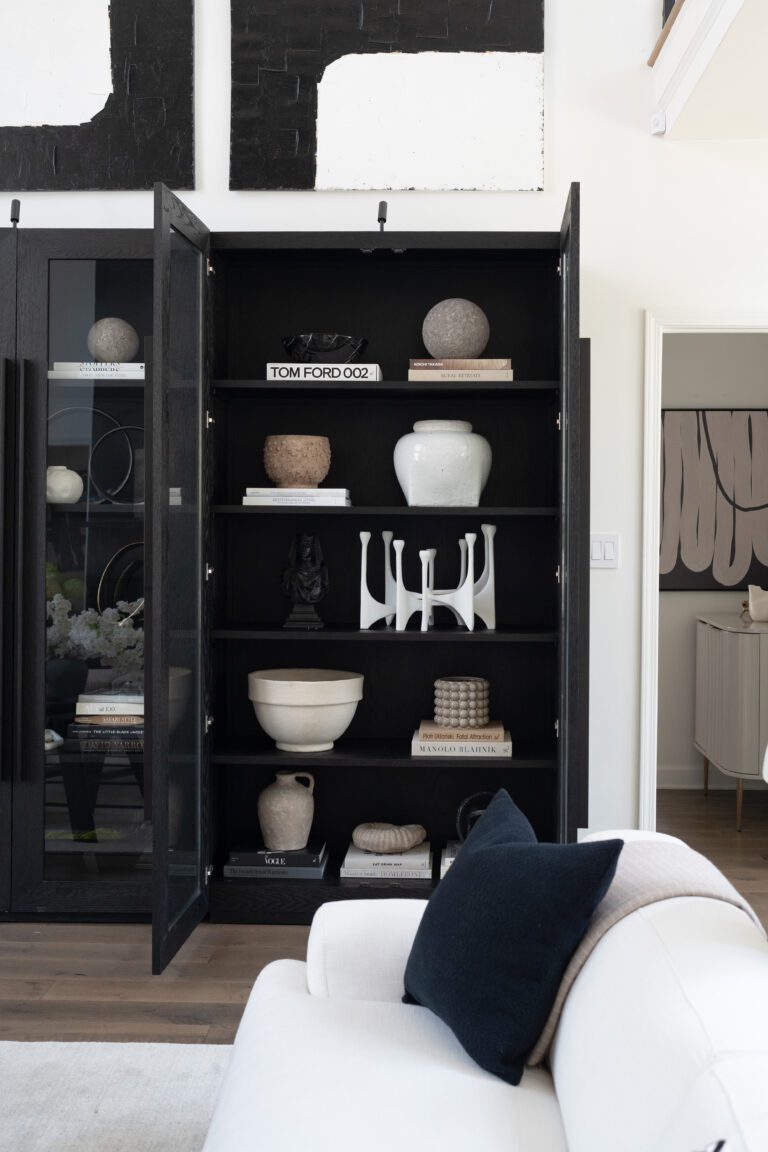 How I Style My Bookshelves