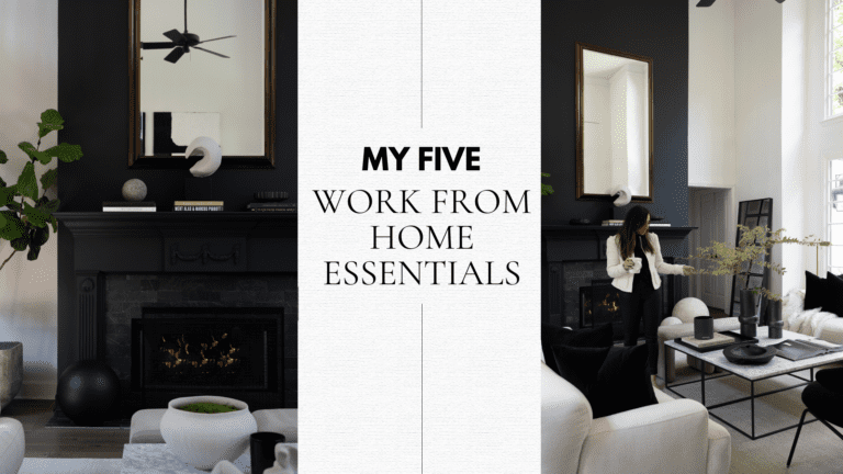 My Five Work from Home Essentials