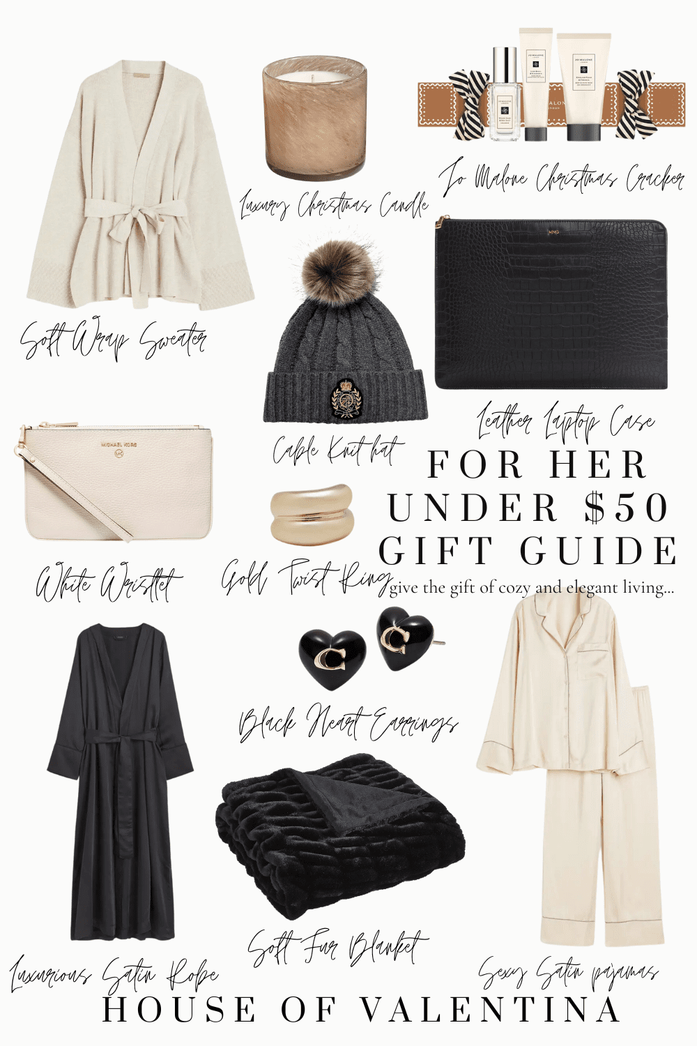 Gift Guide for Her Under $50