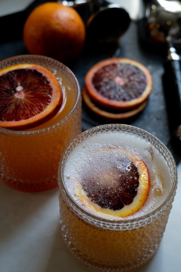 The Best Fall Drink Ever: How to Make This Blood Orange Cocktail at Home!
