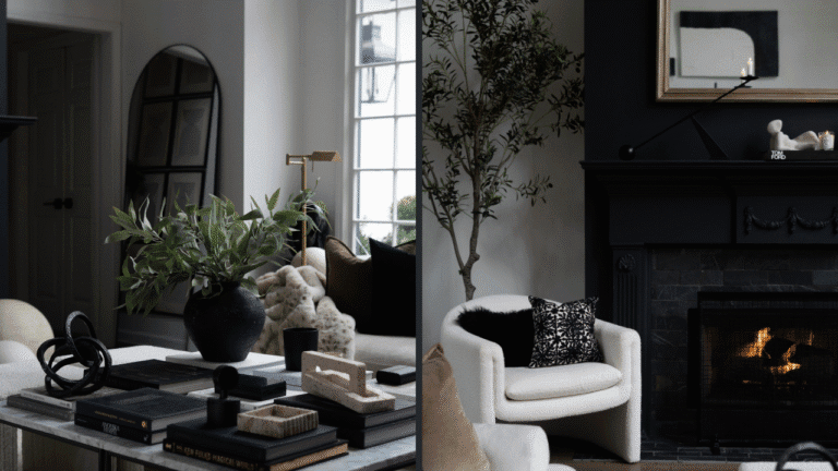 This Is the Moodiest, Coziest Living Room I’ve Ever Styled (And I’m Obsessed)