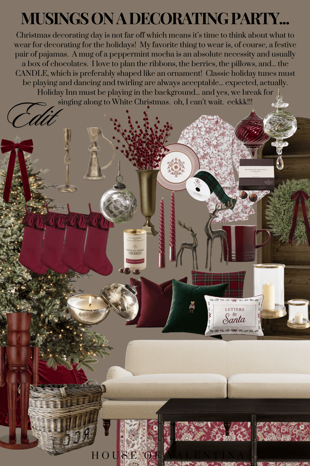 Musings on a Decorating Party